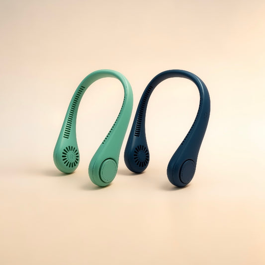 Zenvora™ Lazy Neck FanRechargeable Hands-Free Cooling fan for travelling outdoor, Work, Play & Relaxation (Bladeless)